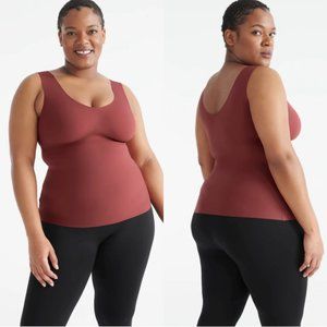 Knix LuxeLift Tank in Spiced Apple